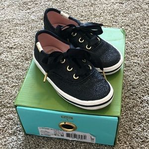 Like New Toddler Kate Spade Glitter Champion Keds